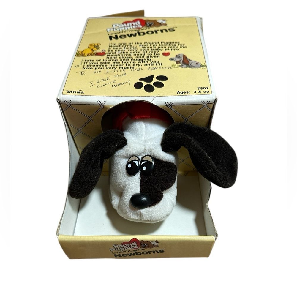 Vintage 80’s Pound Puppies #7807 Tonka 1985 834317